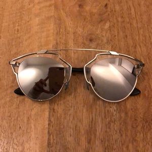 Dior SoReal Sunglasses silver